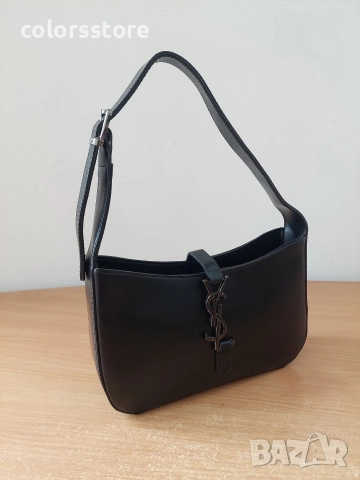 Луксозна Черна чанта YSL код VL15, снимка 4 - Чанти - 38995467