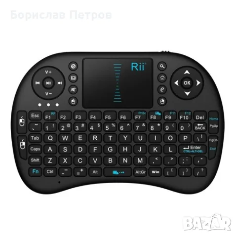 Безжична клавиатура RII 8 MINI за таблети, телевизионни кути, конзоли и други, снимка 2 - Клавиатури и мишки - 55753200