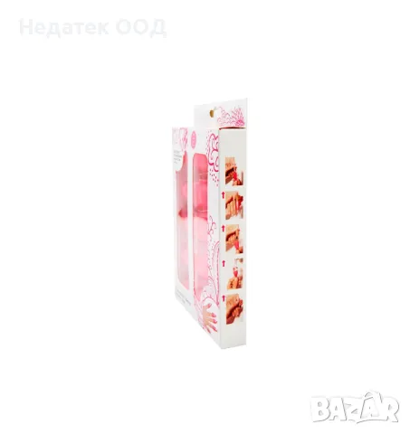 Щипки за премахване на полуперманентен лак, Розов, 10 бр., снимка 2 - Продукти за маникюр - 49005604