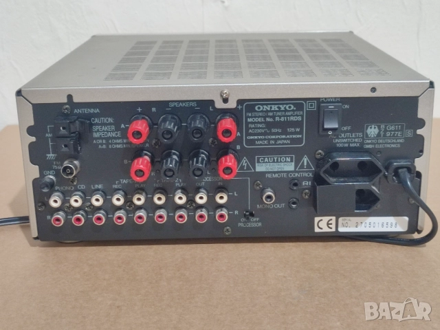 Ресивър ONKYO R1, снимка 9 - Ресийвъри, усилватели, смесителни пултове - 52915001