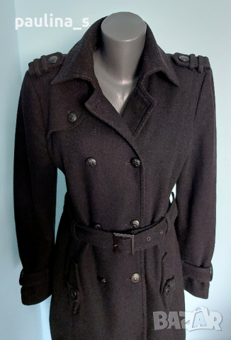 Марково вълнено палто "Tom Tailor" / голям размер , снимка 13 - Палта, манта - 44804023