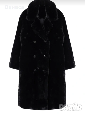 Чисто ново пухено палто.Намалена цена. С,М рр