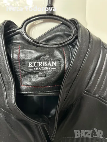Кожено яке, снимка 2 - Якета - 48285486