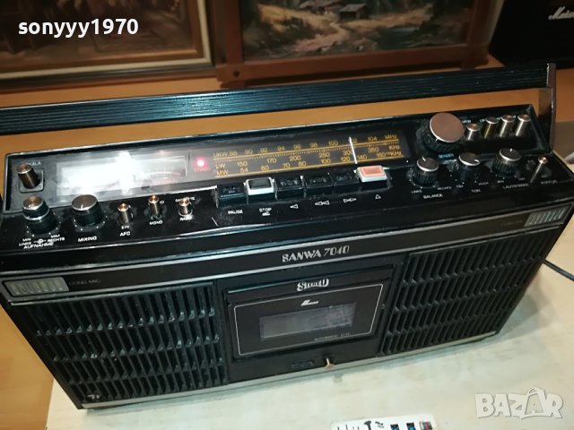 sanwa 0506231720L, снимка 3 - Радиокасетофони, транзистори - 40978417