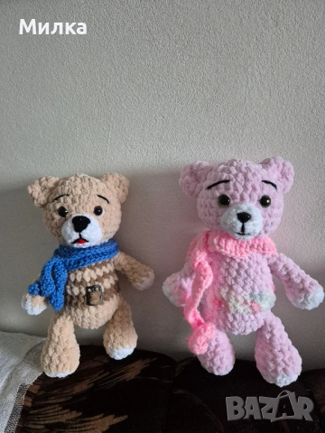 Пухкави мечета - ръчно изработени