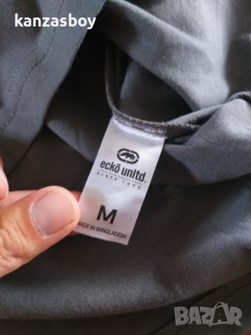 Ecko Unltd - страхотна мъжка тениска КАТО НОВА, снимка 7 - Тениски - 41670140