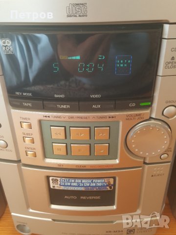 AIWA SX -M33 Японска Минисистема с оригинално дистанционно , снимка 10 - Аудиосистеми - 34682236