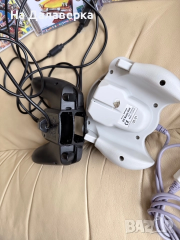 Sega Dreamcast Crystal Orange – комплект с 4 джойстика и Memory карта, снимка 7 - Други игри и конзоли - 52434933