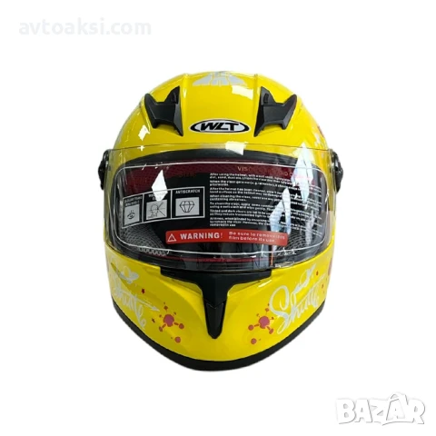 Детска каска Мотор/Мотопед/Вело/Скутер/Атв Шлем, снимка 6 - Аксесоари и консумативи - 50533453