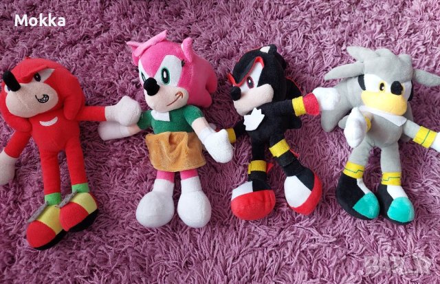 Плюшени играчки Соник, снимка 2 - Плюшени играчки - 41079961