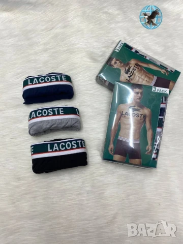 боксерки в кутия lacoste hugo boss , снимка 6 - Бельо - 51208005