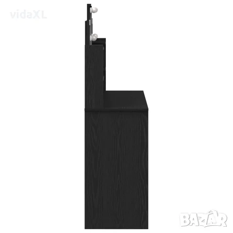 vidaXL Тоалетка Черния дъб 96 x 39 x 142 см Инженерна дървесина, снимка 4 - Тоалетки - 56148364