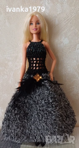 Дрехи за кукла Барби нови ръчно изработени , снимка 6 - Кукли - 50309093
