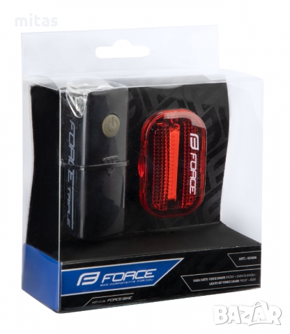 Комплект LED светлини за велосипед SHARP, предна/задна, снимка 3 - Аксесоари за велосипеди - 36106735