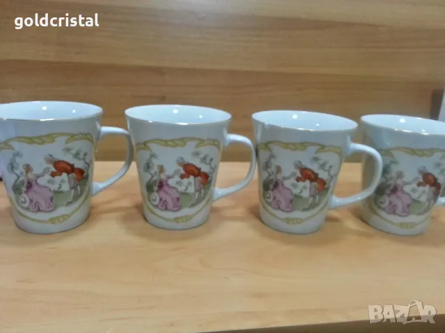 Стар полски порцелан чаши за чай 
