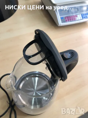 Електрическа стъклена кана за вода PROFI COOK 1.7L,2200W, снимка 5 - Кани - 48963400