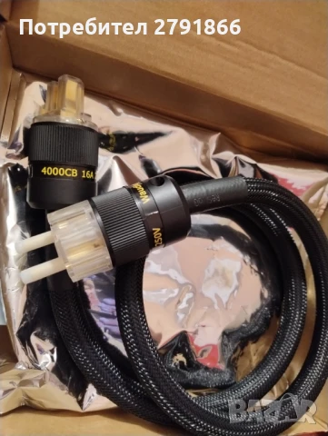 WAudio 10AWG аудиофилски захранващ кабел,стандартен за ЕС Hi-Fi захранващ кабел с предпазен щепсел , снимка 8 - Други - 51120461