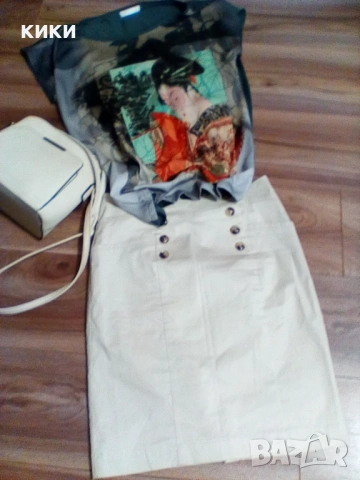 Дамска джинсова пола + подарък нов колан , снимка 16 - Поли - 11091790