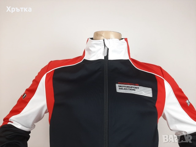 Porsche Motorsport Softshell - Оригинално мъжко софтшел яке M, снимка 7 - Якета - 51798891