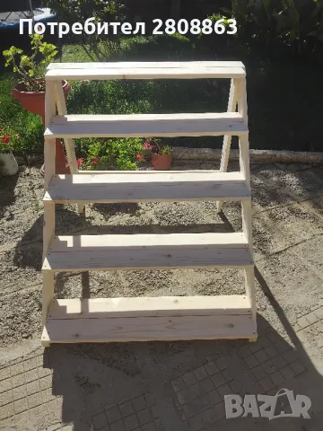 Етажерка цветарник, снимка 7 - Декорация за дома - 47709780