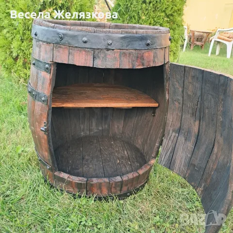 Барчета от автентични бъчви , снимка 7 - Шкафове - 56346701
