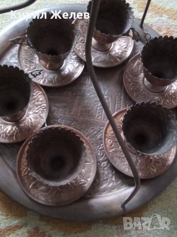 Стар меден сервиз турски 504060, снимка 18 - Декорация за дома - 34304997