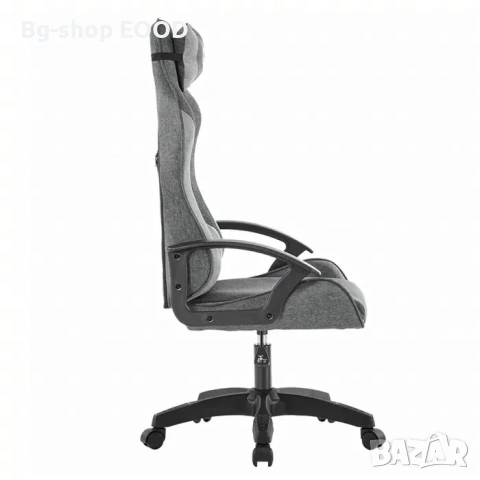 Геймърски стол за бюро, с поддръжка за крака, регулиране на височината, включени възглавници, снимка 11 - Столове - 53812055