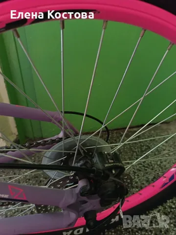Детски велосипед 24'' Cross Rebel Girlirl, снимка 7 - Велосипеди - 55960041