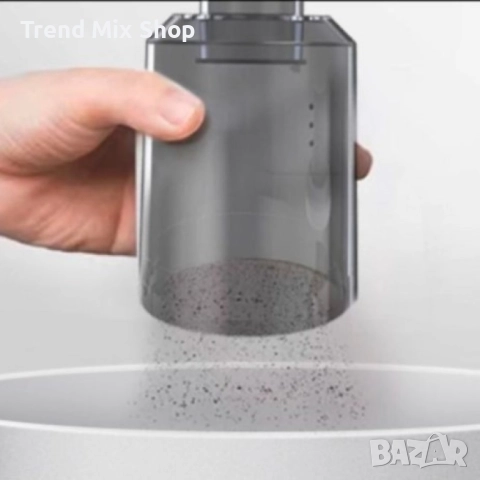 ПРОМОЦИЯ - Компактна безжична прахосмукачка за дома и автомобила 2000mAh, снимка 12 - Аксесоари и консумативи - 51473823