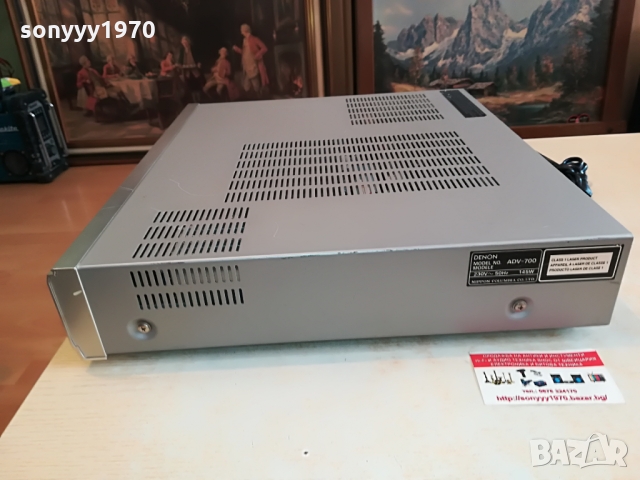 DENON ADV-700 ВНОС GERMANY 0803221416, снимка 12 - Ресийвъри, усилватели, смесителни пултове - 36034600