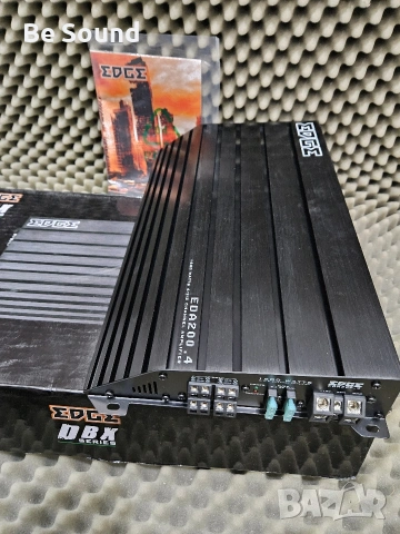 4 канален Усилвател EDGE EDA 4.200 клас АБ , снимка 4 - Ресийвъри, усилватели, смесителни пултове - 53688178