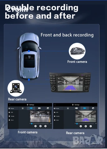 Мултимедия android мерцедес Е клас w211 мерцедес Cls w219, снимка 7 - Аксесоари и консумативи - 50495318