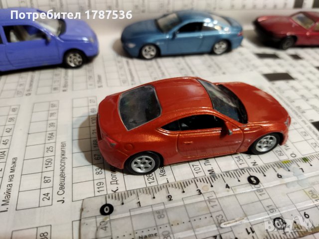 Тойота на welli 1/64, снимка 8 - Колекции - 38929360