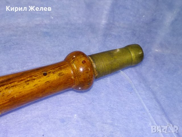 СТАРА РЯДКА КОЛЕКЦИОНЕРСКА ЛУЛА за ОПИУМ РЪЧНА МАЙСТОРСКА ИЗРАБОТКА ДЪРВО и БРОНЗ За КОЛЕКЦИЯ! 37701, снимка 9 - Колекции - 40690517