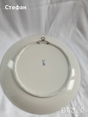 Порцеланова чиния Майсен, снимка 5 - Антикварни и старинни предмети - 44383441