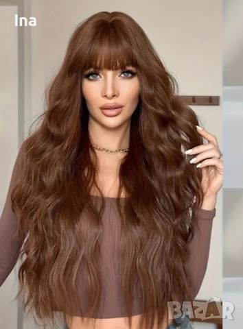 Кестенява перука