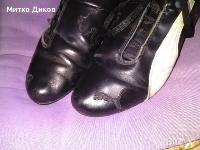 Маратонки Пума Ферари естествена кожа маркови отлични №43 стелка 280мм, снимка 2 - Маратонки - 48970426