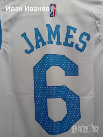 Чисто нов оригинален потник на Los Angelis Lakers - LeBron James, снимка 2 - Баскетбол - 50412823