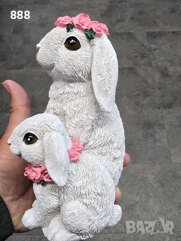 великденски фигурки зайчета , снимка 2 - Декорация за дома - 53538897