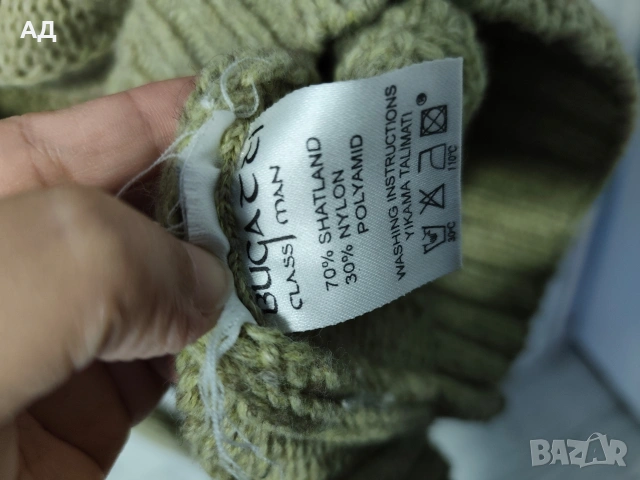 Зимен плетен пуловер, снимка 5 - Пуловери - 53167963