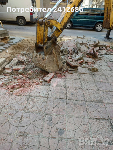 Услуга с багер , бобкат , валяк , самосвал, снимка 3 - Кърти, чисти, извозва - 35326587