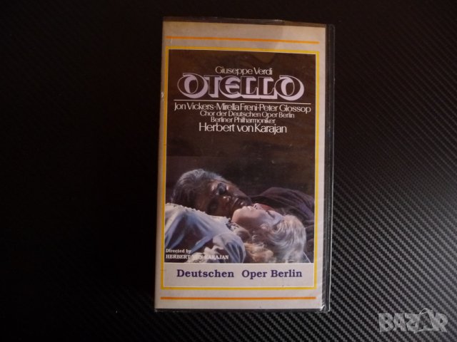 Отело Джузепе Верди опера Otello  VHS Операта в Берлин, снимка 1 - Други жанрове - 38853501