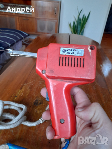 Стар индукционен поялник #11, снимка 2 - Други ценни предмети - 44559806