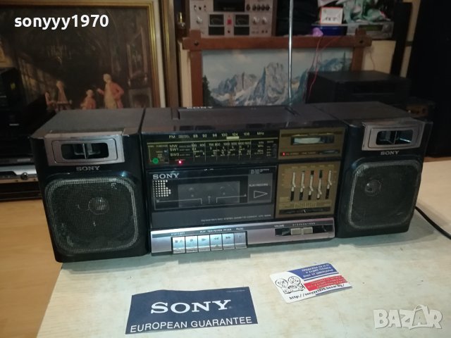 SONY CFS-1000S 2108231046LNV, снимка 4 - Радиокасетофони, транзистори - 41917892