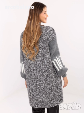 Дамска жилетка от букле с джобове, 4цвята , снимка 4 - Жилетки - 52028469