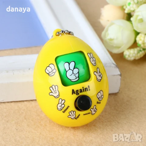 5990 Ключодържател играчка яйце Камък ножица хартия, снимка 5 - Други - 50885458