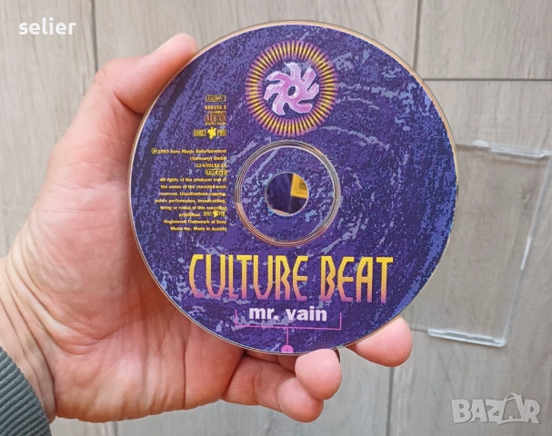 Culture Beat ‎– Mr. Vain Оригинален диск-сингъл Отлично състояние и звук Издание 🇩🇪 GERMANY 1993г , снимка 3 - CD дискове - 53763112