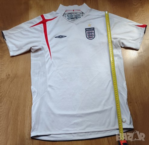 England / Umbro - футболна тениска на Англия за ръст 164см., снимка 7 - Тениски - 41979770