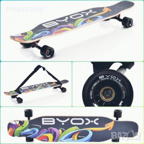 ЛОНГБОРД 42“ DANCING STYLE longboard Скейтборд до 100кг  