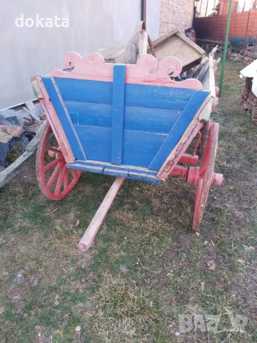 Стара каруца, снимка 4 - Декорация за дома - 49081764